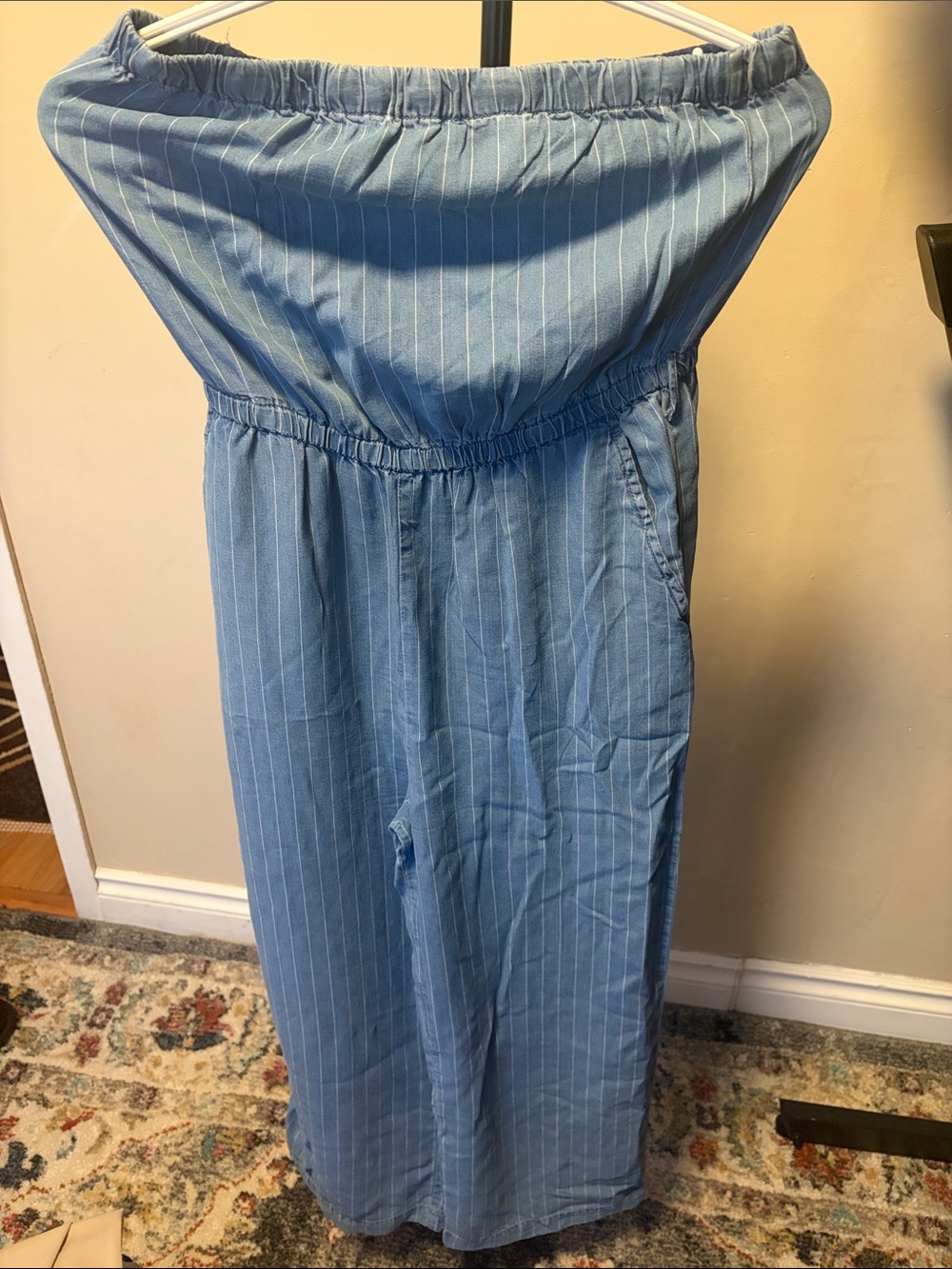 Dynamite Strapless Jumpsuit - Picture 2 of 4
